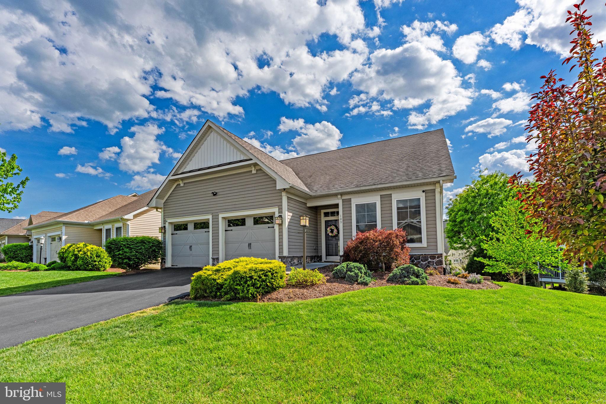 109 Tutelo Lane White Post, VA 22663 - Photo 2 of 54 a front view of a house with garden