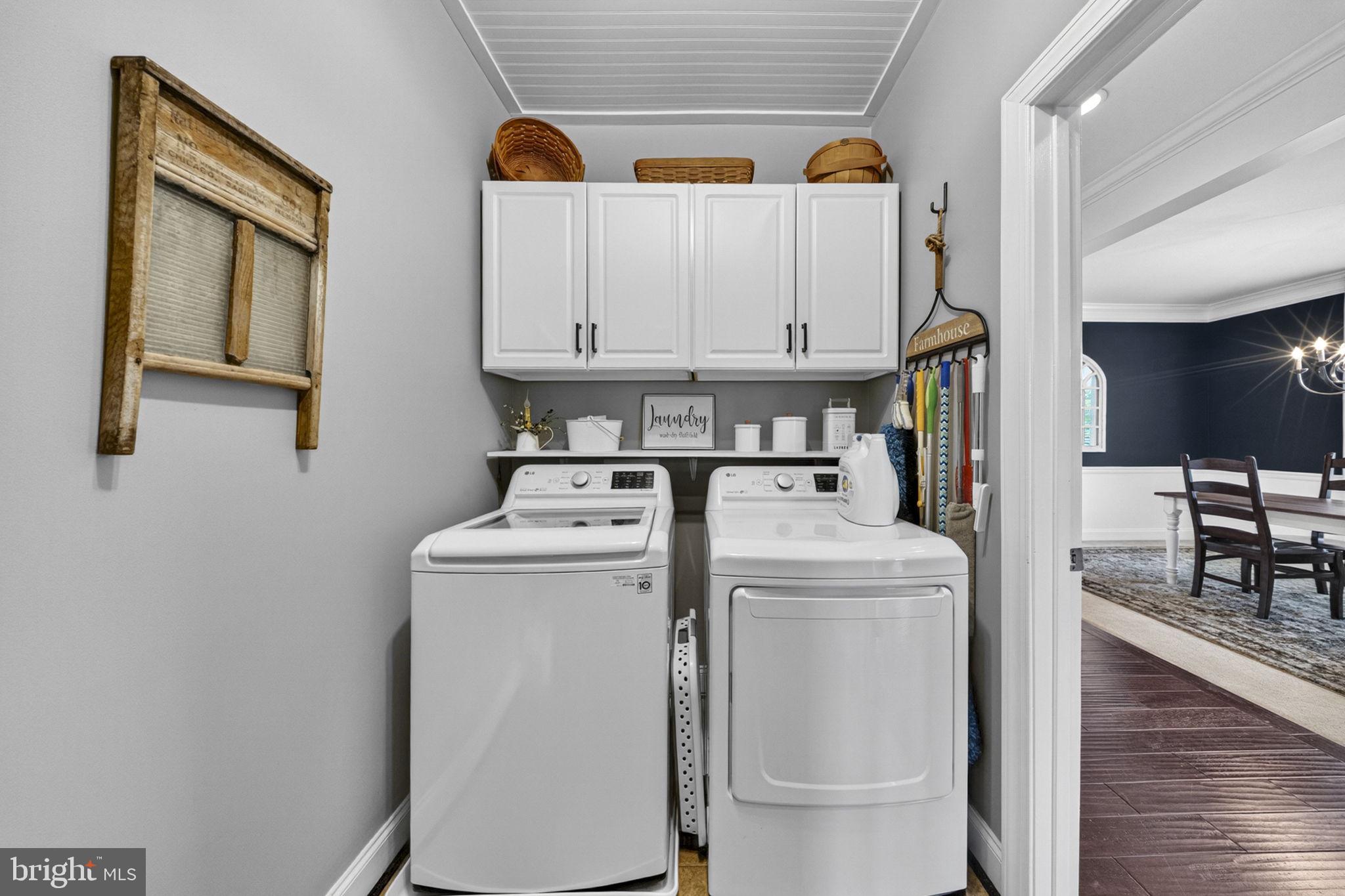 109 Tutelo Lane White Post, VA 22663 - Photo 22 of 54 a utility room with dryer and washer