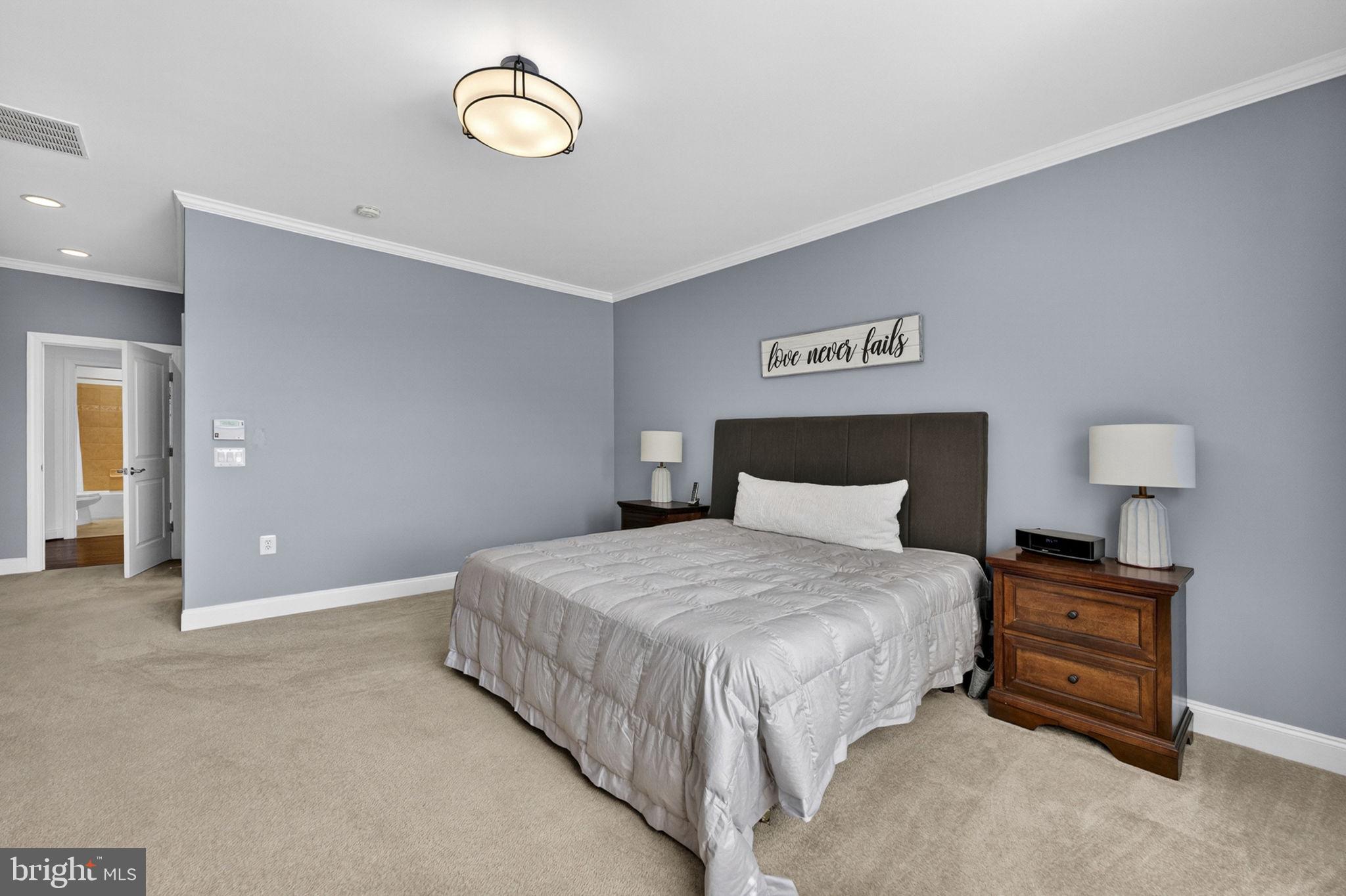 109 Tutelo Lane White Post, VA 22663 - Photo 25 of 54 a bedroom with a bed and a lamp