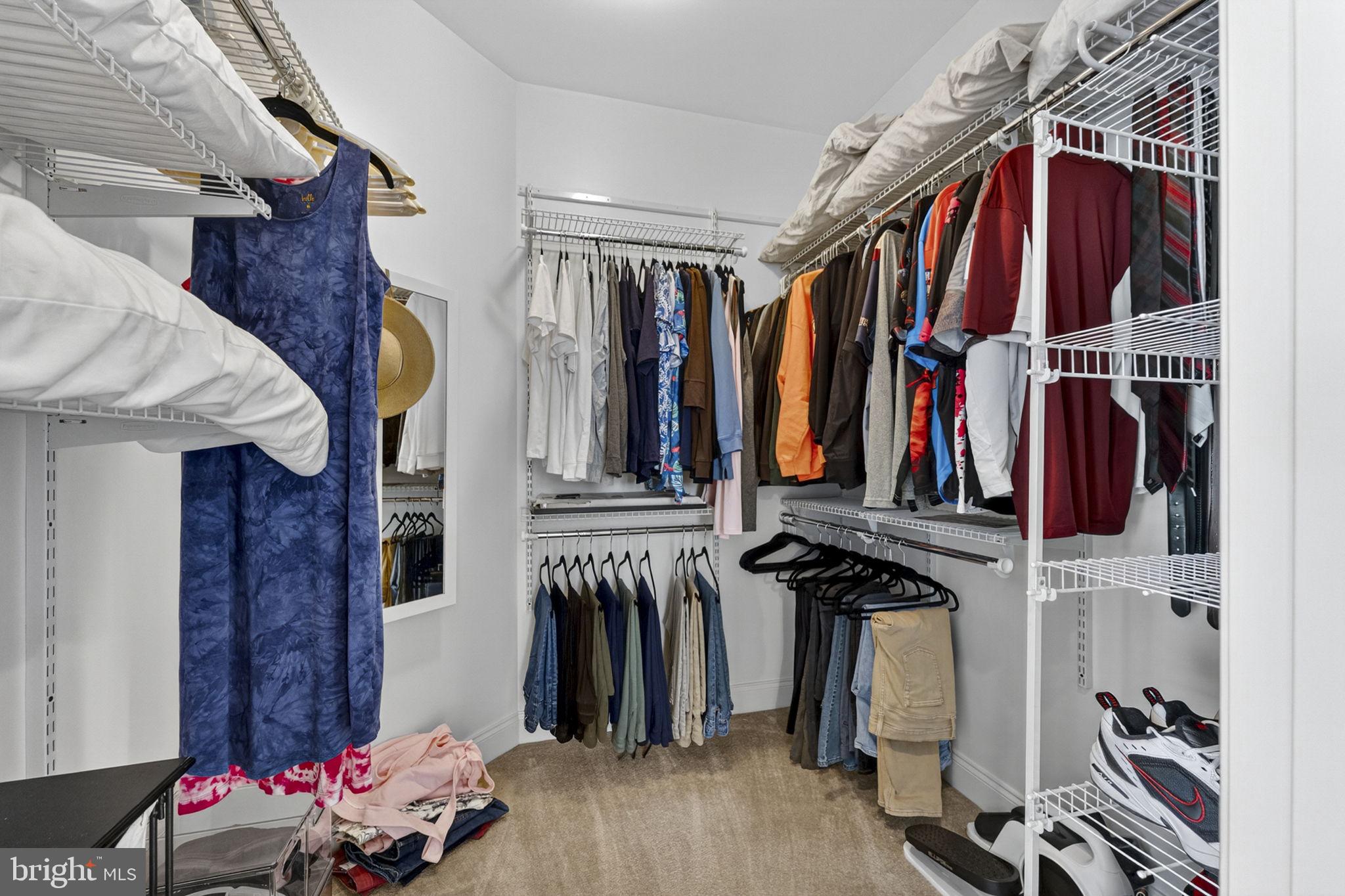 109 Tutelo Lane White Post, VA 22663 - Photo 26 of 54 a view of walk in closet with clothes and shoes