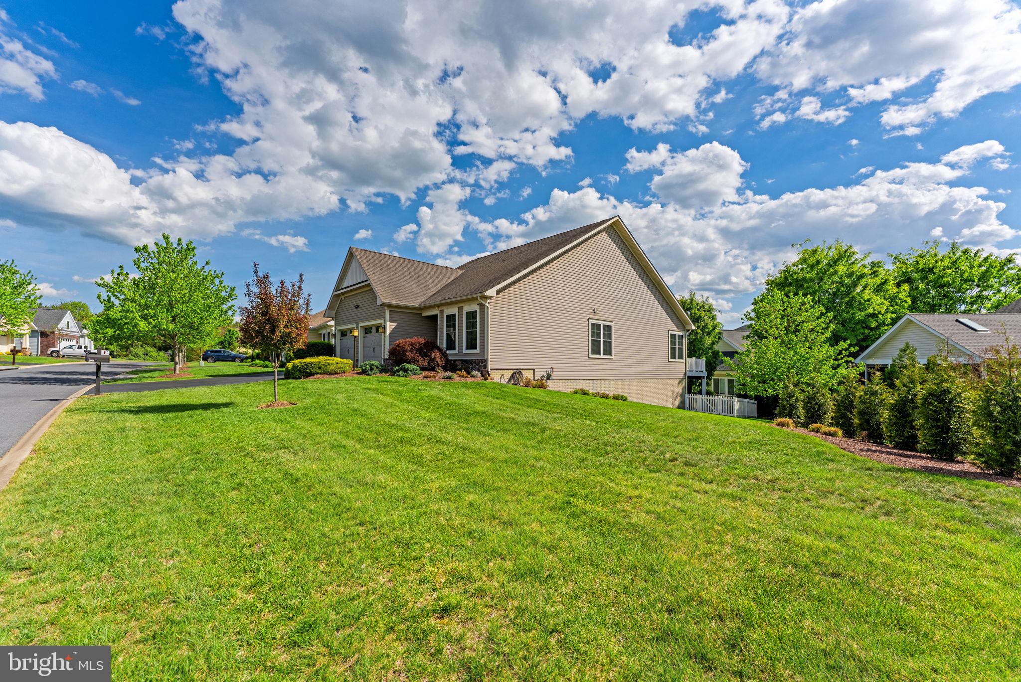 109 Tutelo Lane White Post, VA 22663 - Photo 3 of 54 a view of a house with backyard and garden