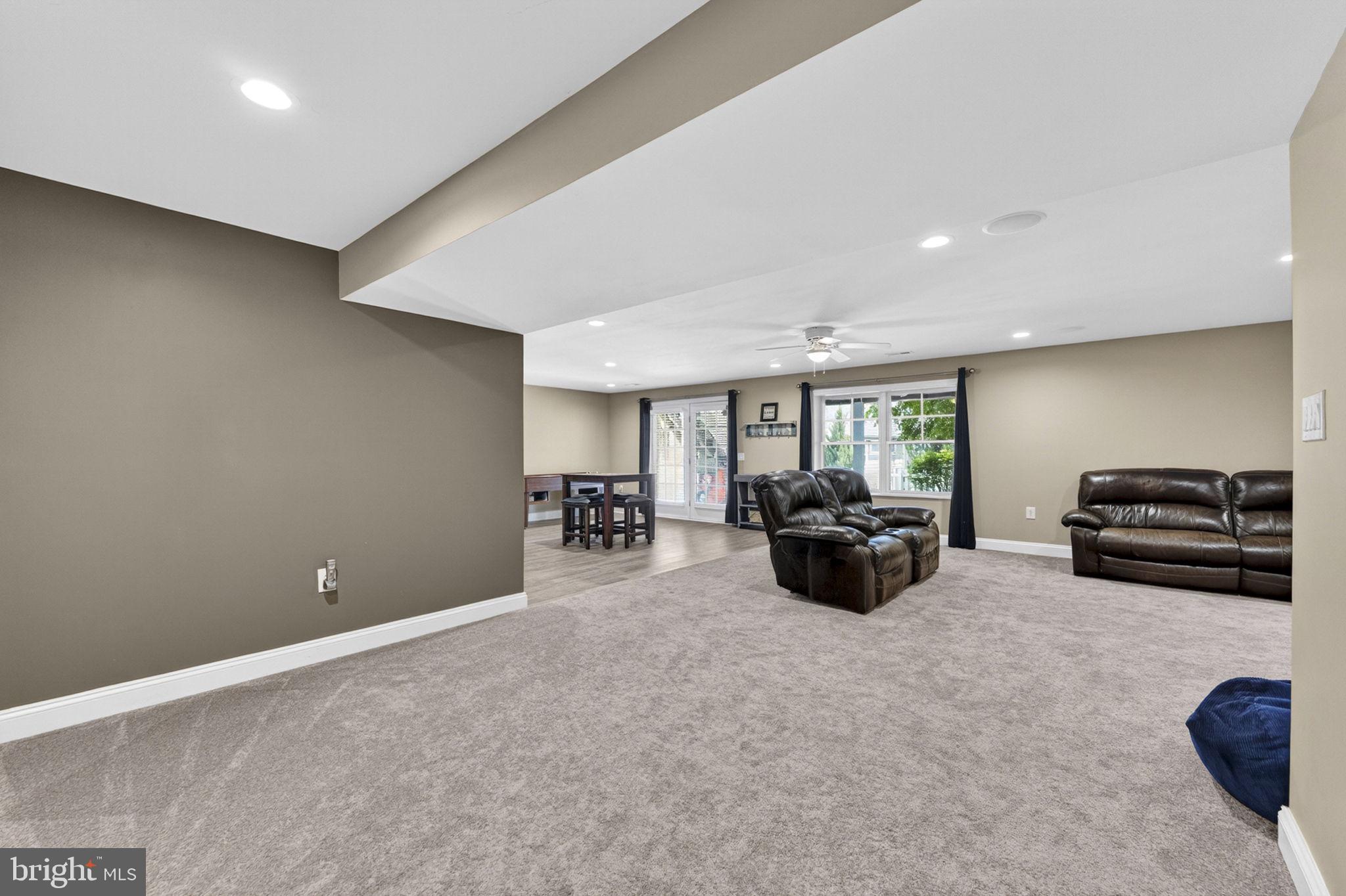 109 Tutelo Lane White Post, VA 22663 - Photo 38 of 54 a large room with furniture and a flat screen tv