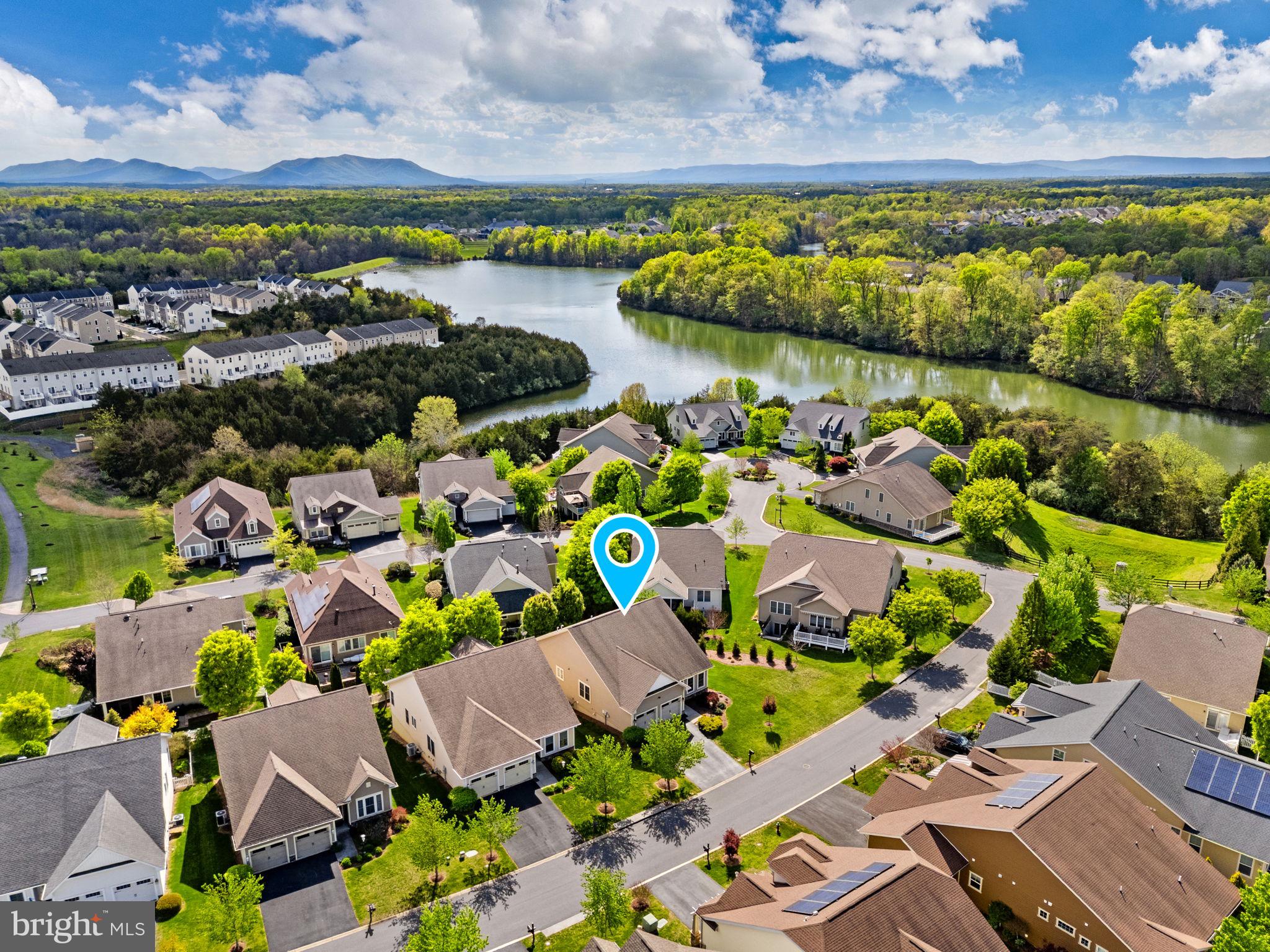 109 Tutelo Lane White Post, VA 22663 - Photo 4 of 54 aerial view of a city