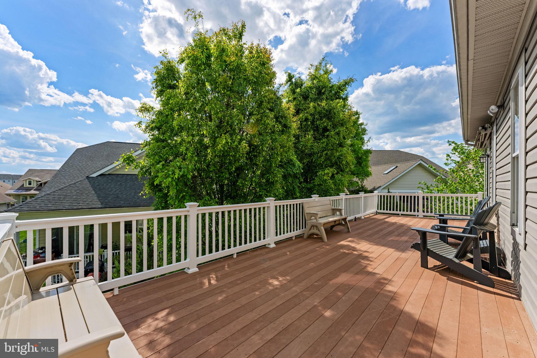 109 Tutelo Lane White Post, VA 22663 - Photo 47 of 54 a view of a patio with wooden floor