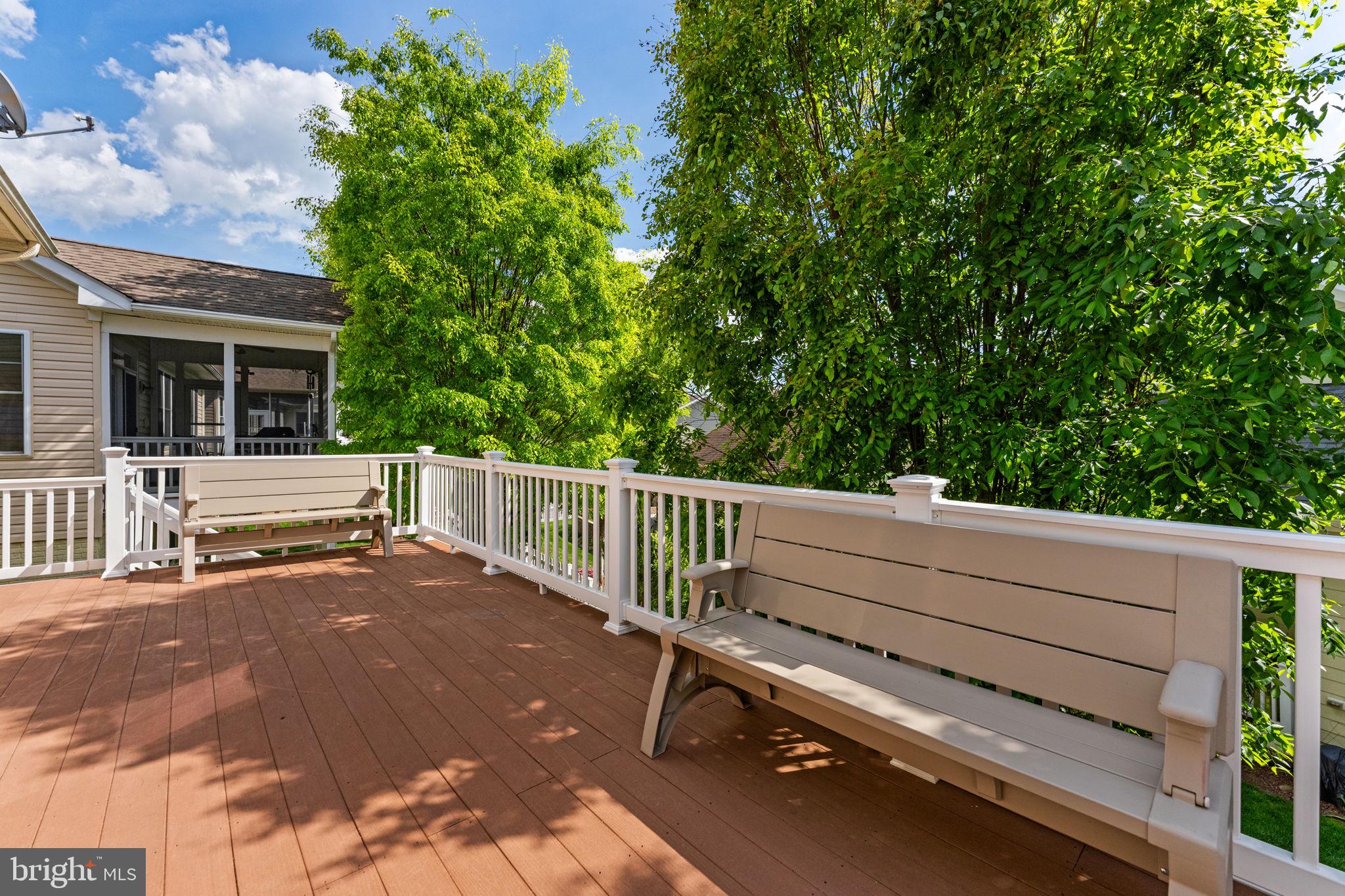 109 Tutelo Lane White Post, VA 22663 - Photo 48 of 54 a view of backyard with deck and trees