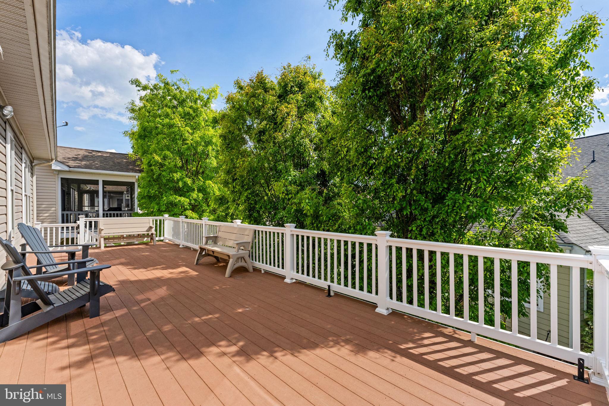 109 Tutelo Lane White Post, VA 22663 - Photo 49 of 54 a view of backyard with a table and chairs and wooden fence