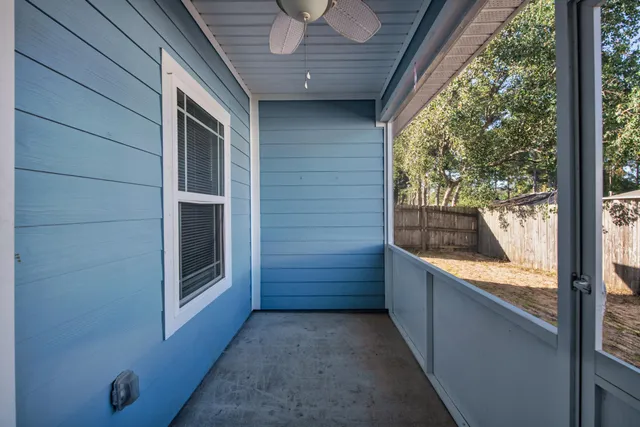 a view of front door and porch