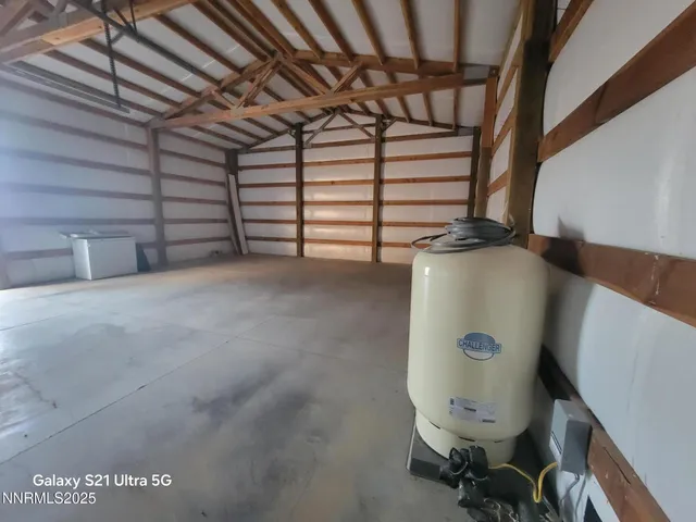 a view of a storage & utility room