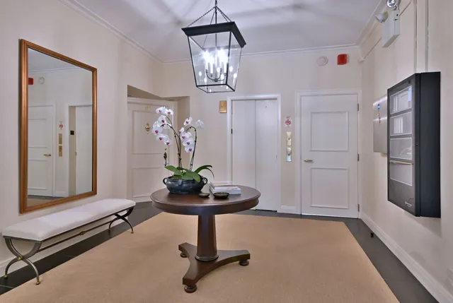 a room with gym equipment