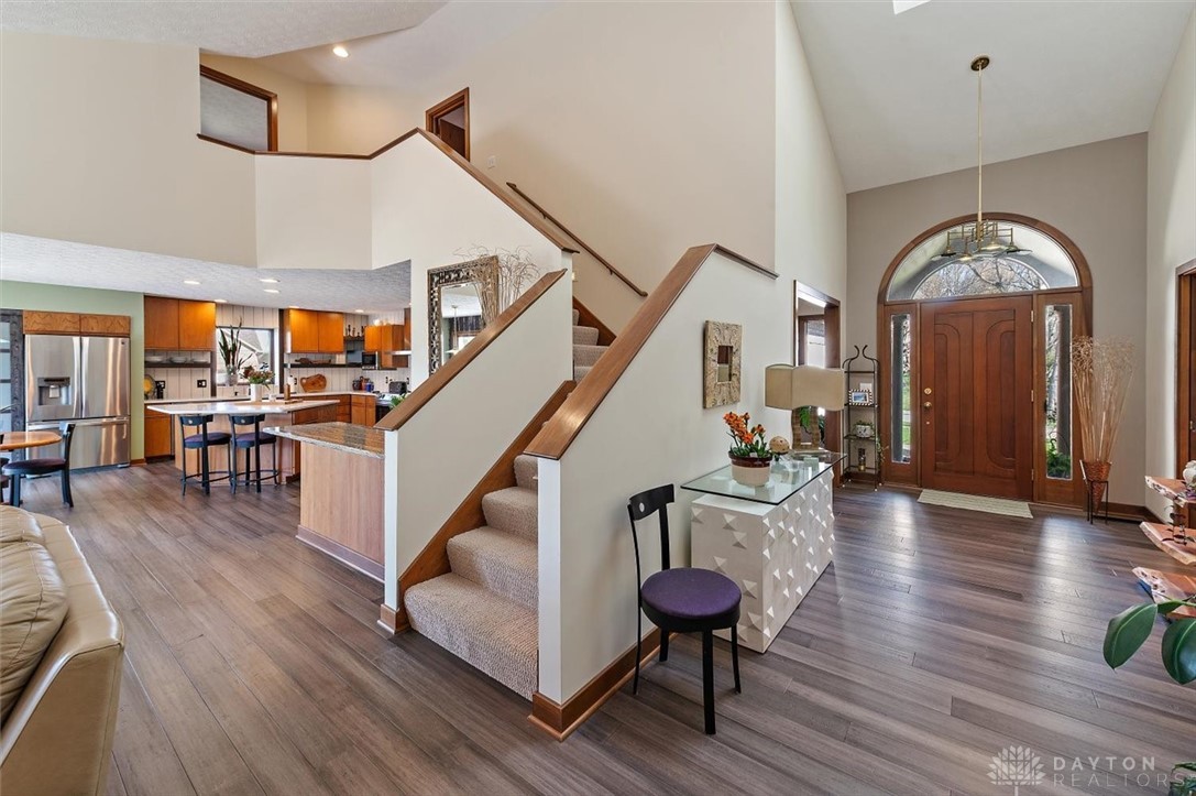 367 Timberleaf Drive Beavercreek, OH 45430 - Photo 48 of 72 The entry foyer and stairs are striking