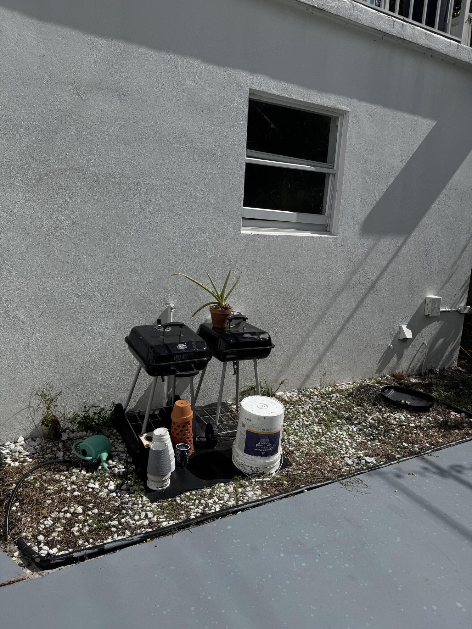 420 West Palm Street, Unit 4 Lantana, FL 33462 - Photo 18 of 21 a blue and white photo of a fireplace