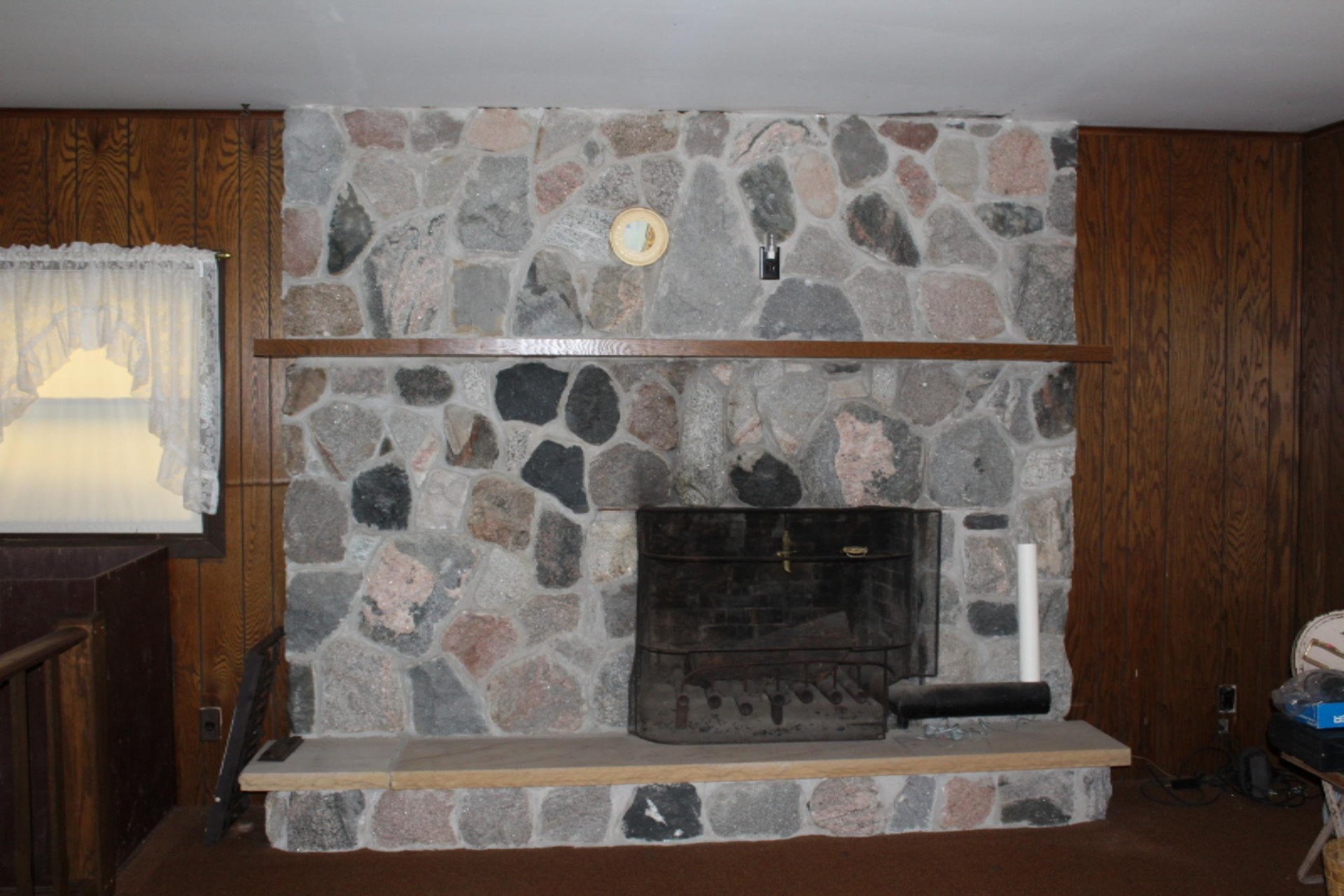 8740 East Ruth Drive Branch, MI 49402 - Photo 5 of 16 Main fireplace