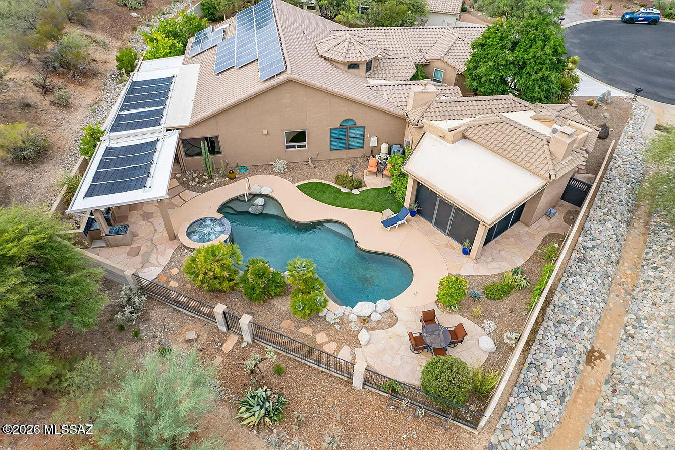 38200 South Stone Ridge Court Tucson, AZ 85739 - Photo 47 of 51 Aerial View