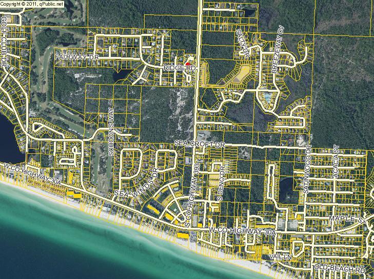 Lot 12 Summit Drive Santa Rosa Beach, FL 32459 - Photo 22 of 84 Location of the homesite .05 from beach