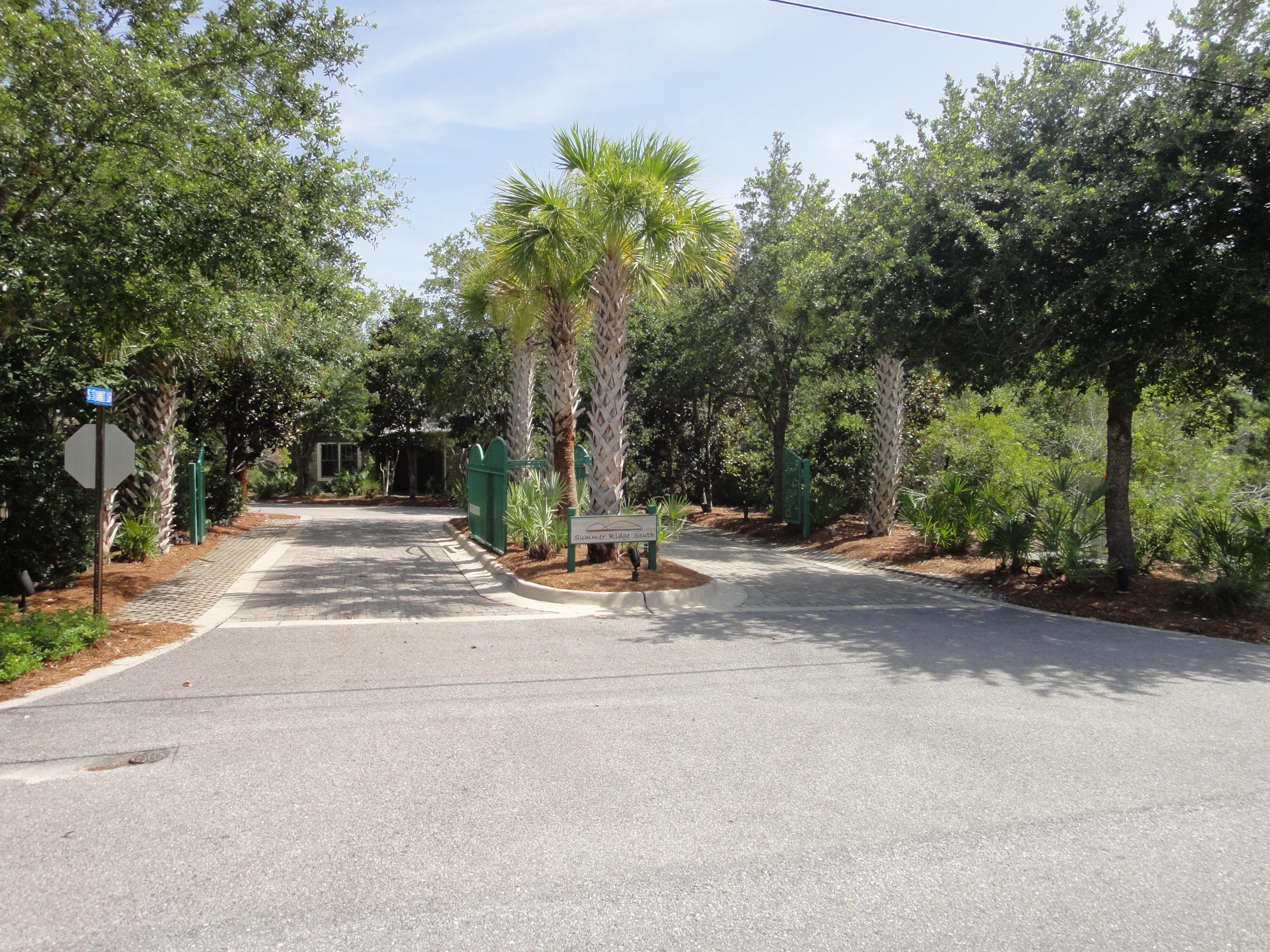Lot 12 Summit Drive Santa Rosa Beach, FL 32459 - Photo 75 of 84 Entrance gate to Summer Ridge South