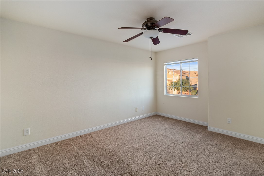 2715 Brinkley Manor Street Laughlin, NV 89029 - Photo 42 of 89 Fourth Bedroom with carpet flooring and ceiling fan