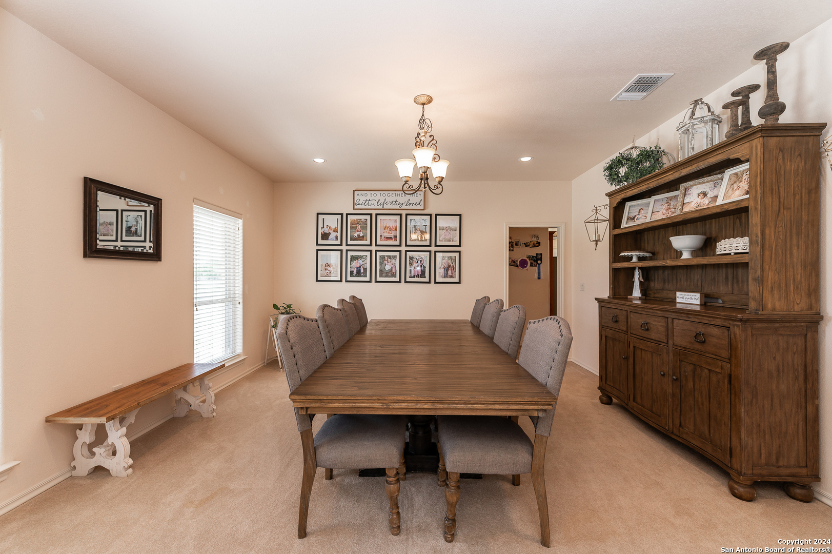 511 County Road 423 D'Hanis, TX 78850 - Photo 8 of 47 a view of a dining room with furniture