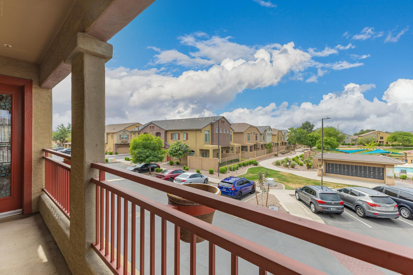 1350 South Greenfield Road, Unit 2205 Mesa, AZ 85206 - Photo 33 of 42 a view of a city from a balcony