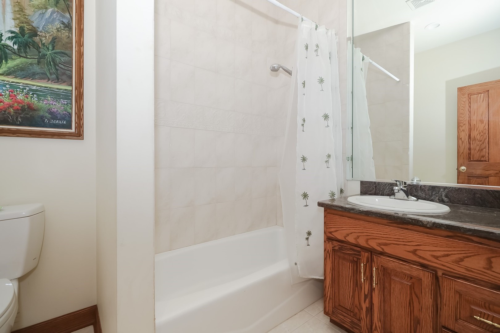 307 79th Street Burr Ridge, IL 60527 - Photo 27 of 41 a bathroom with a granite countertop sink toilet and shower