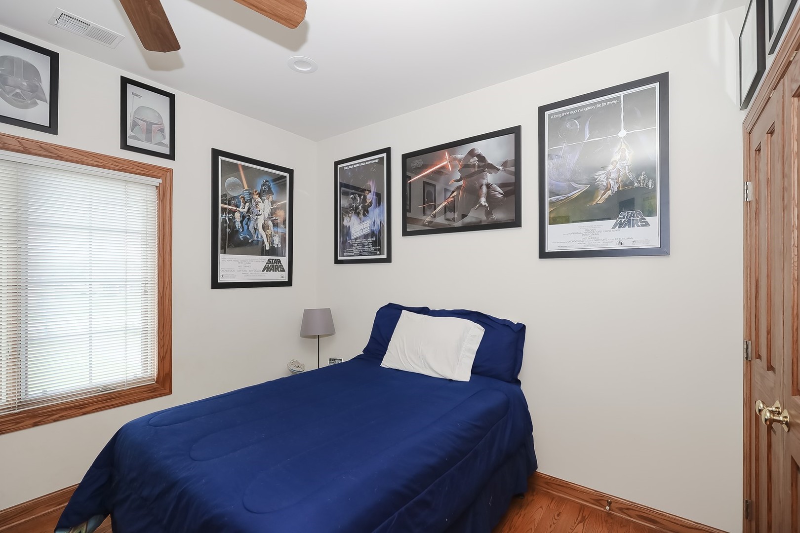 307 79th Street Burr Ridge, IL 60527 - Photo 30 of 41 a bedroom with a bed and a painting on the wall