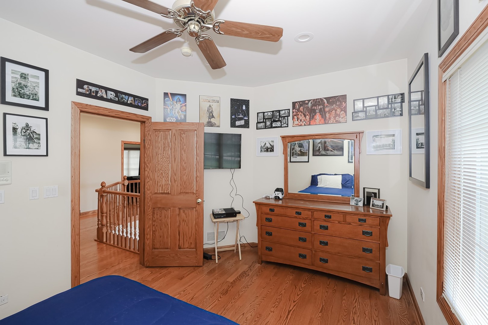 307 79th Street Burr Ridge, IL 60527 - Photo 31 of 41 a view of a workspace with furniture and wooden floor