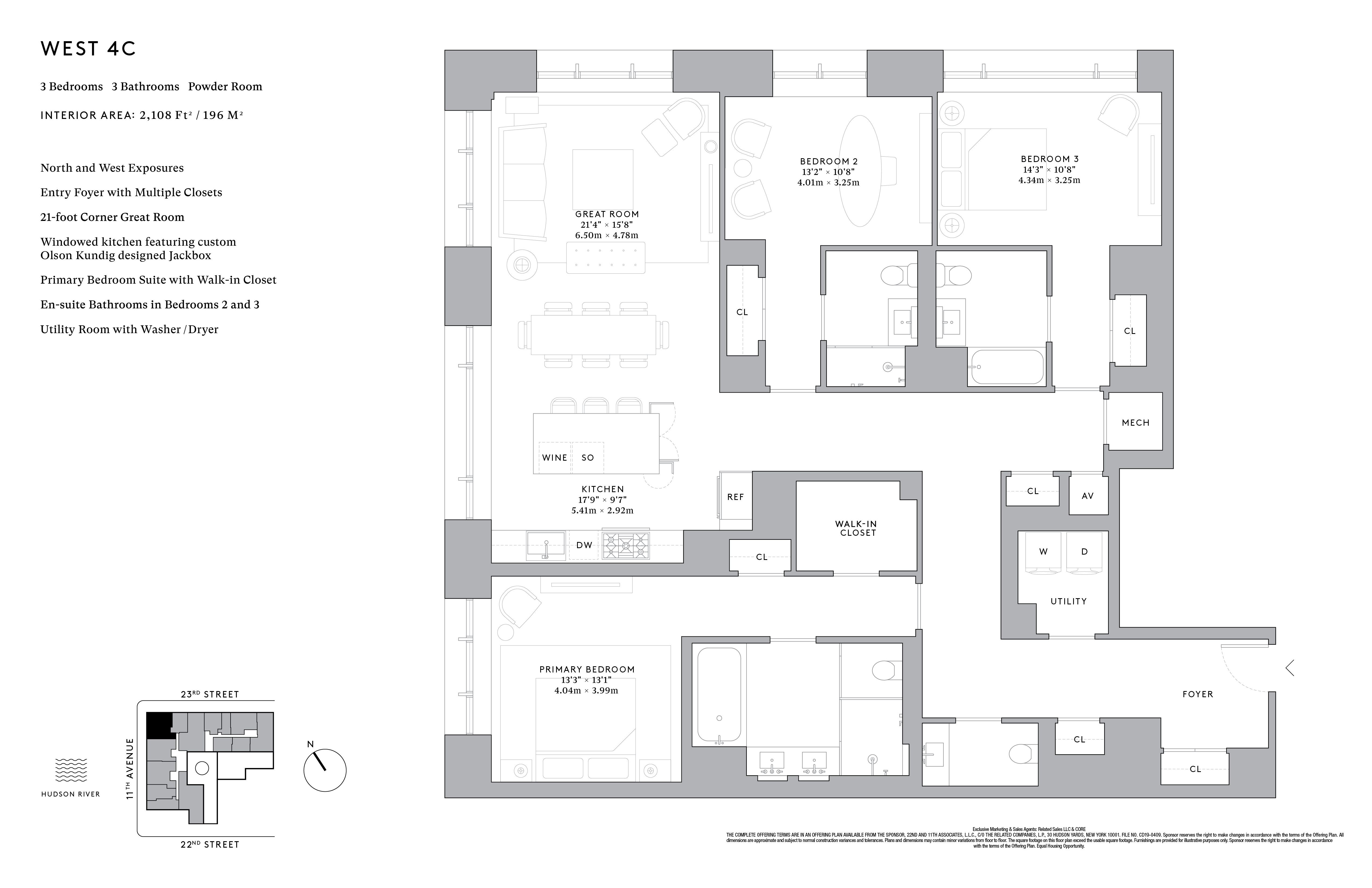 555 West 22nd Street, Unit 4CW Manhattan, NY 10011 - Photo 13 of 13 unknown