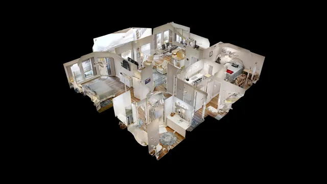 a close up of a table