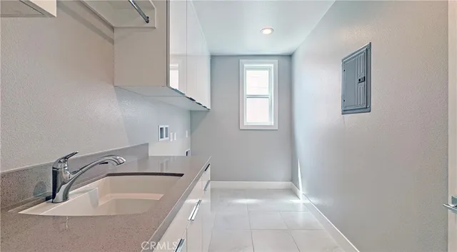 a bathroom with a sink and a bathtub