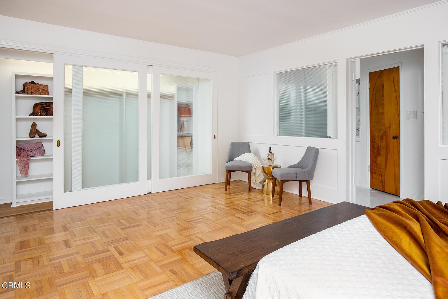 3880 Hampton Road Pasadena, CA 91107 - Photo 16 of 32 a bedroom with a bed and a table in it