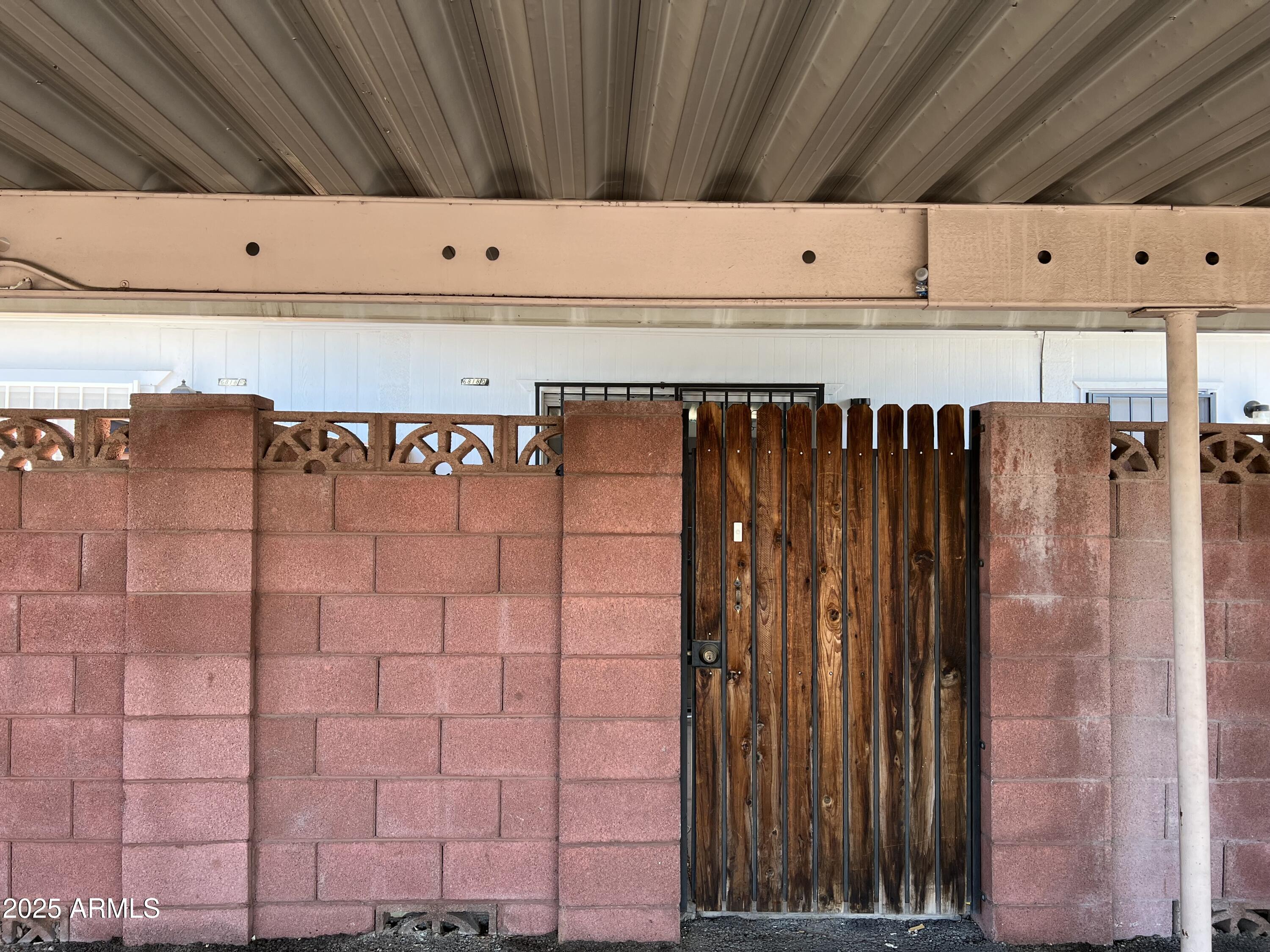 6818 North 35th Avenue, Unit Q Phoenix, AZ 85017 - Photo 22 of 25 23. Back Gate to Patio