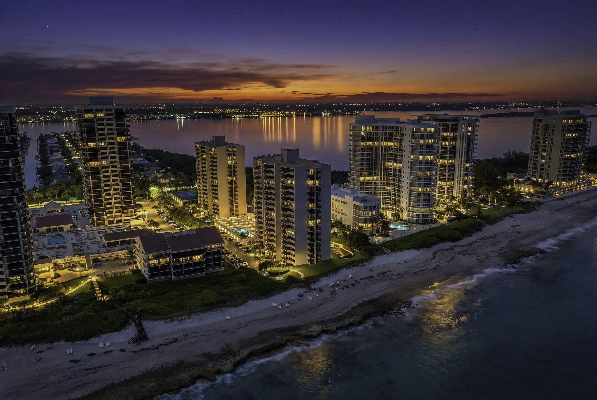 4200 North Ocean Drive, Unit 2803 Riviera Beach, FL 33404 - Photo 39 of 47 Night View