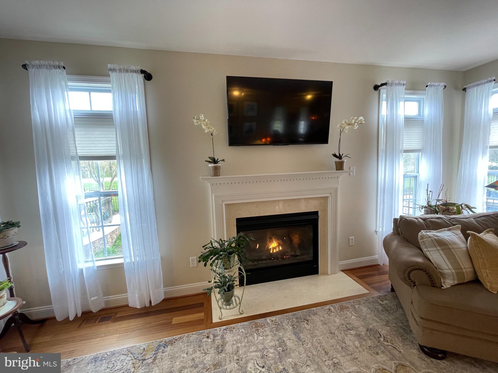 104 Camp David Road Wilmington, DE 19810 - Photo 25 of 67 Gas Fireplace with Tv Outlet Above
