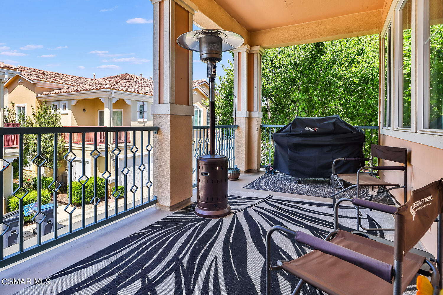 4106 Laredo Lane, Unit A Simi Valley, CA 93063 - Photo 15 of 42 a view of a two chairs in the balcony