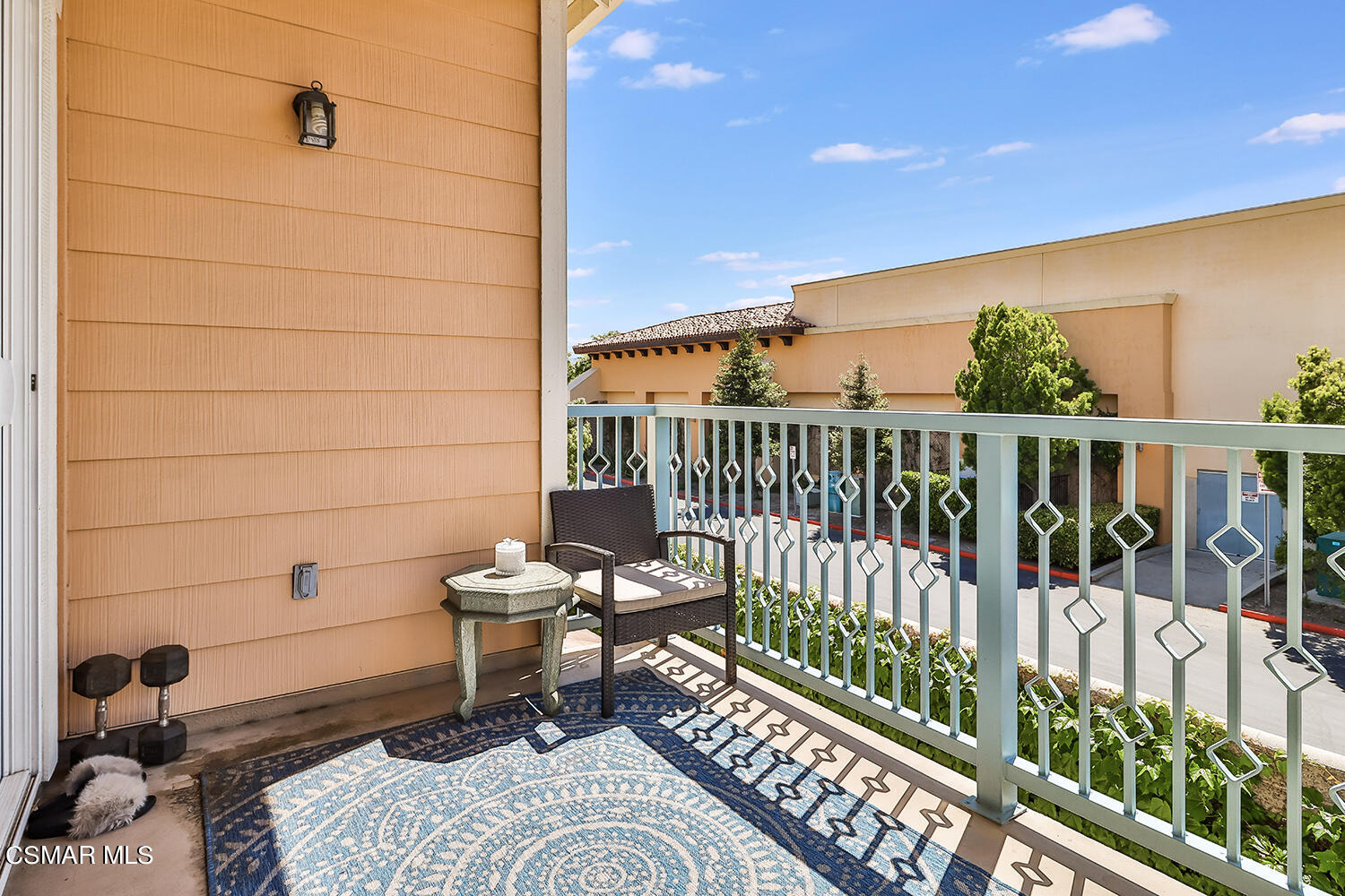 4106 Laredo Lane, Unit A Simi Valley, CA 93063 - Photo 32 of 42 a view of a balcony with furniture