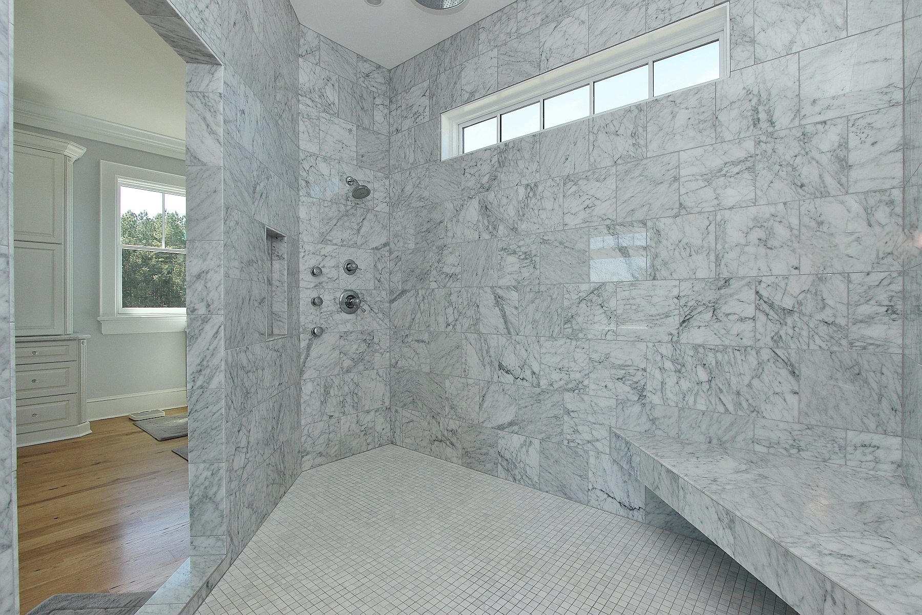 220 Ashmeade Road Moneta, VA 24121 - Photo 14 of 52 Walk in shower Master suite
