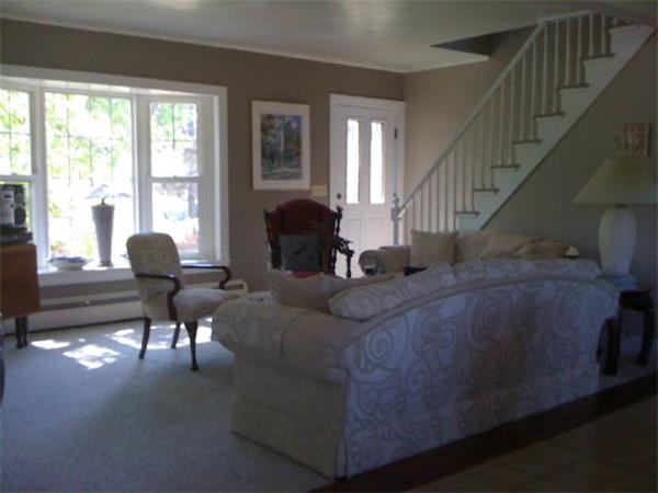 110 Lee Road Deerfield, MA 01373 - Photo 3 of 4 a living room with furniture and a large window