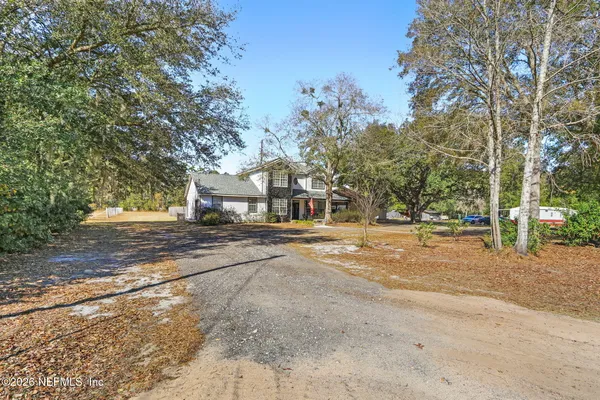 a view of road with trees