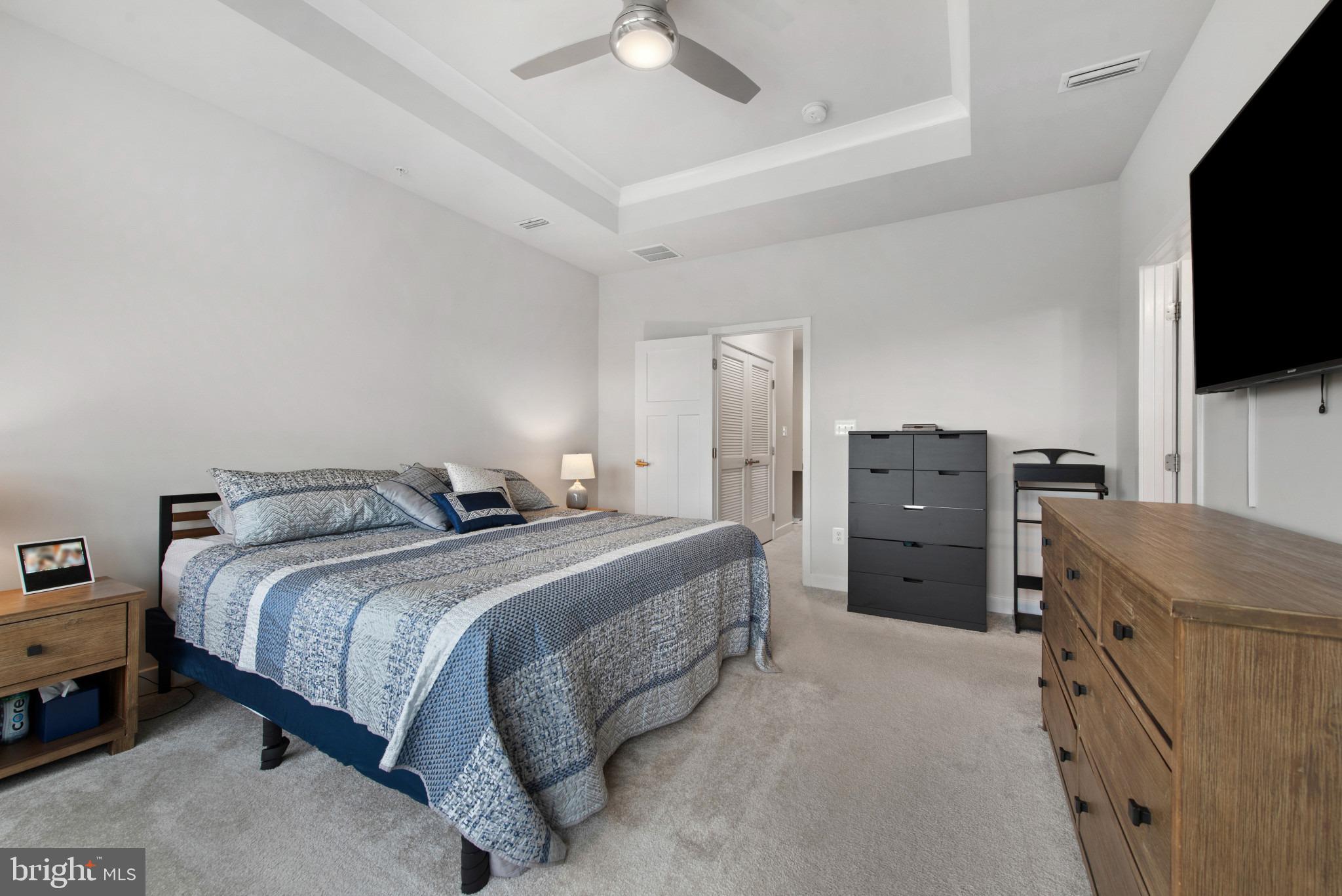 7703 Cultivator Road Laurel, MD 20723 - Photo 23 of 49 Primary w tray ceiling & walk in closet