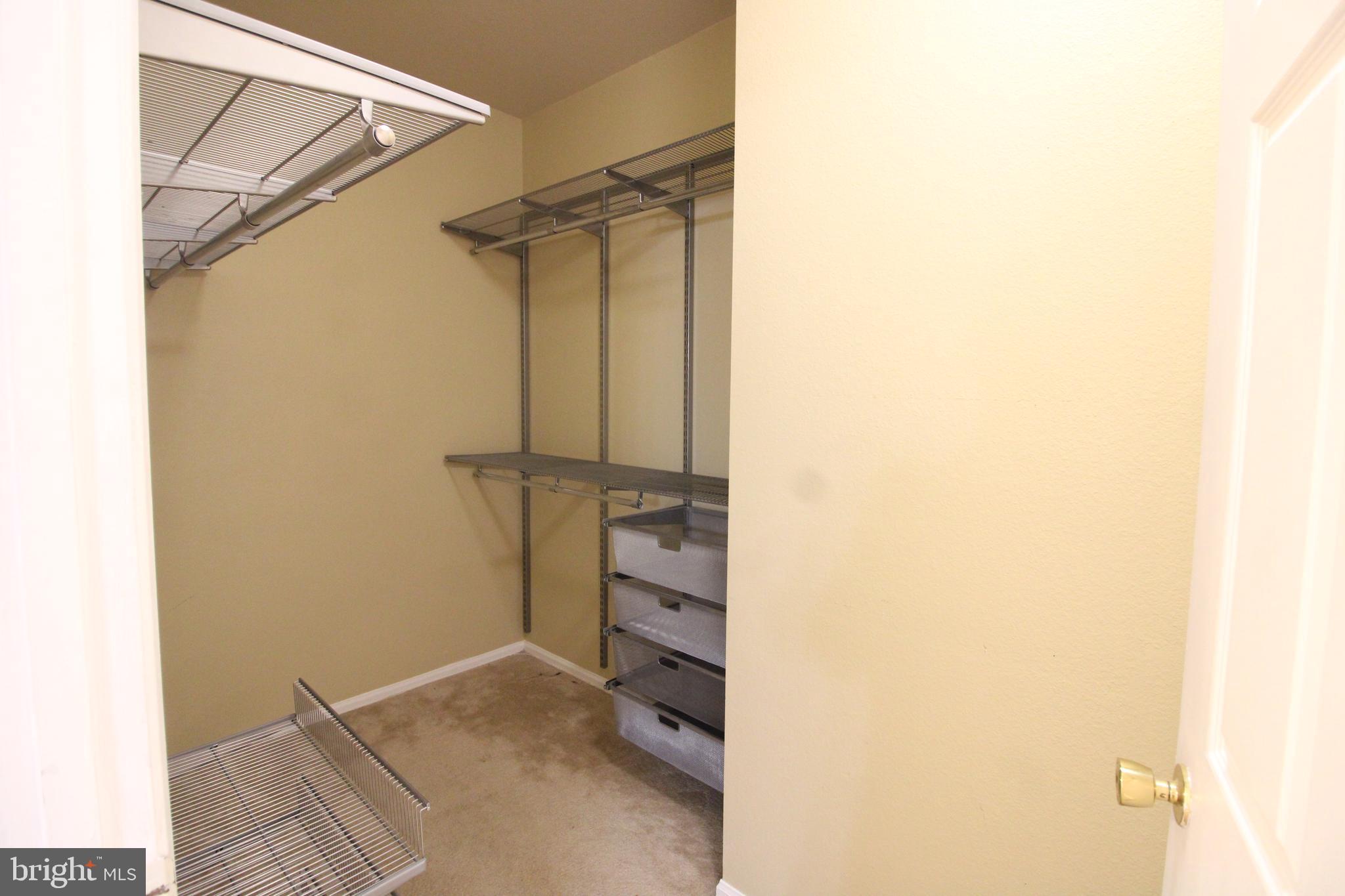 1570 Spring Gate Dr., Unit 7108 McLean, VA 22102 - Photo 11 of 21 a view of walk in closet with empty racks