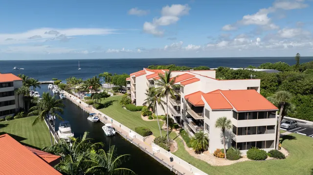 a view of swimming pool from a balcony
