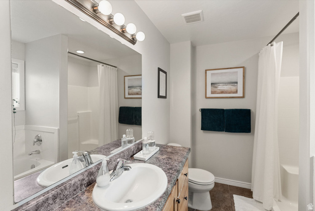 2382 South 1275th Street West Logan, UT 84321 - Photo 19 of 36 Primary ensuite bath with both a soaker tub AND a walk in shower!
