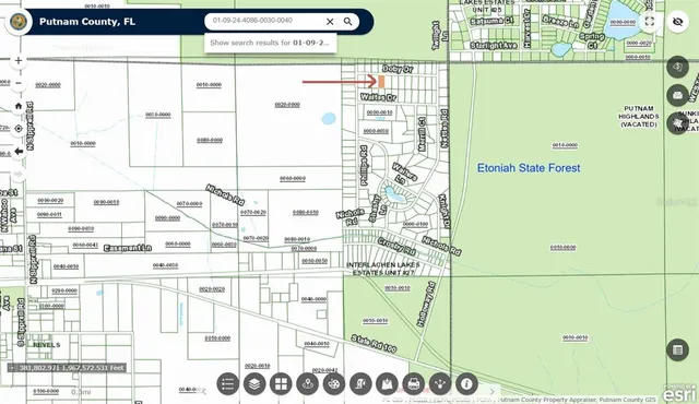 $89,900 | 117 Doby Drive, Florahome, FL 32140