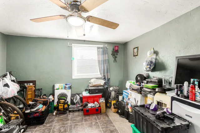 a view of an entryway with window