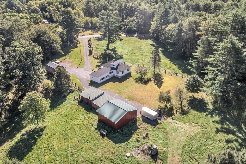4287 South Athol Road Athol, MA 01331 - Photo 41 of 42 an aerial view of a house with a yard