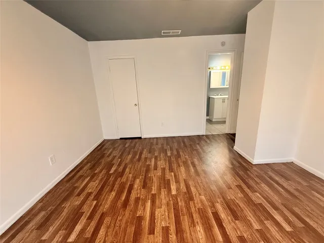 a view of wooden floor