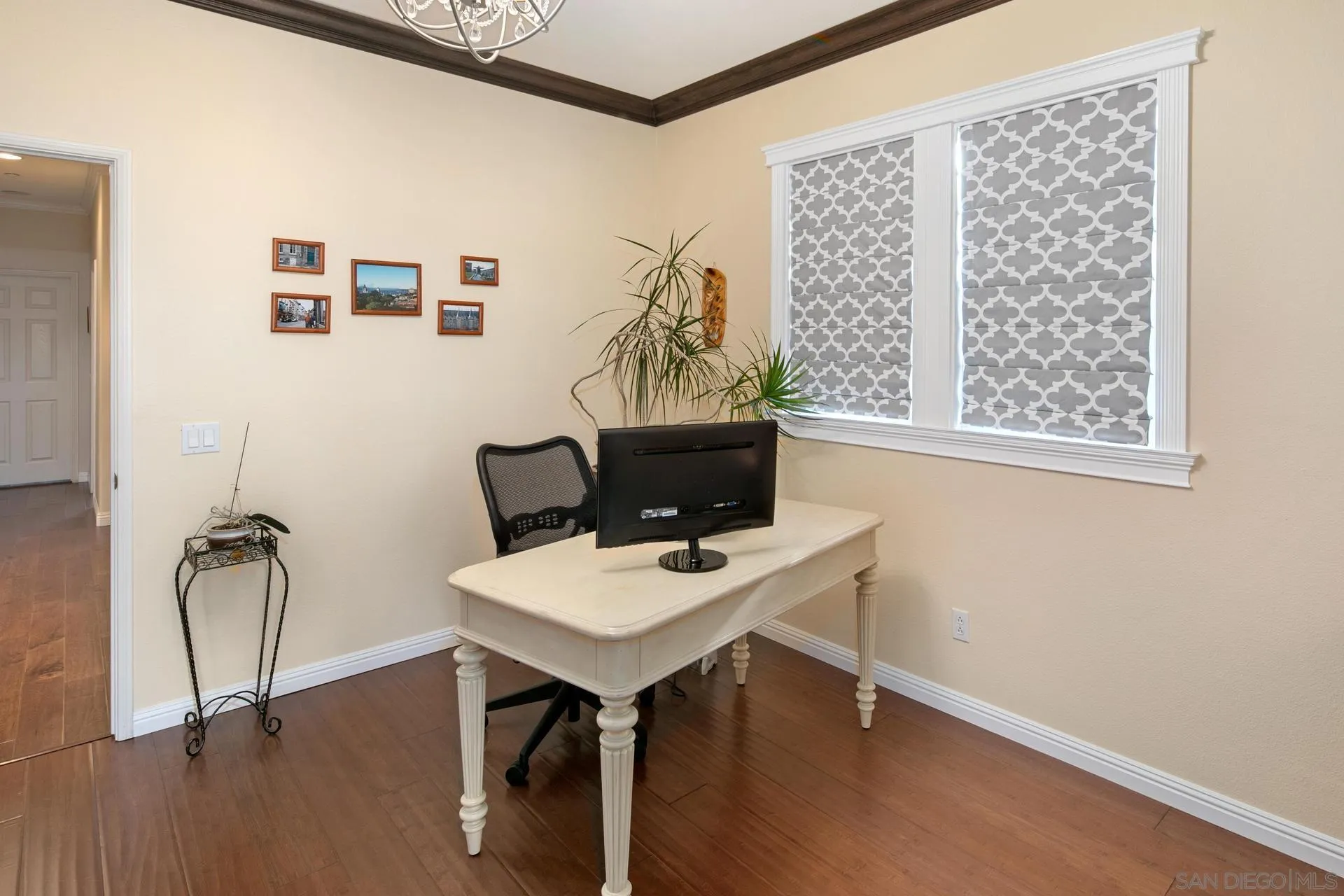 16633 Deer Ridge Road San Diego, CA 92127 - Photo 23 of 53 a view of a workspace with furniture and a window