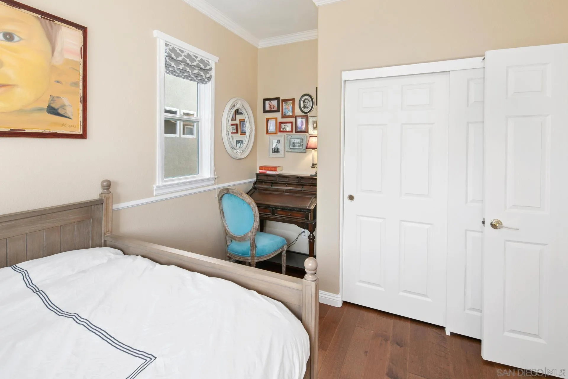 16633 Deer Ridge Road San Diego, CA 92127 - Photo 25 of 53 a bedroom with a bed and a window