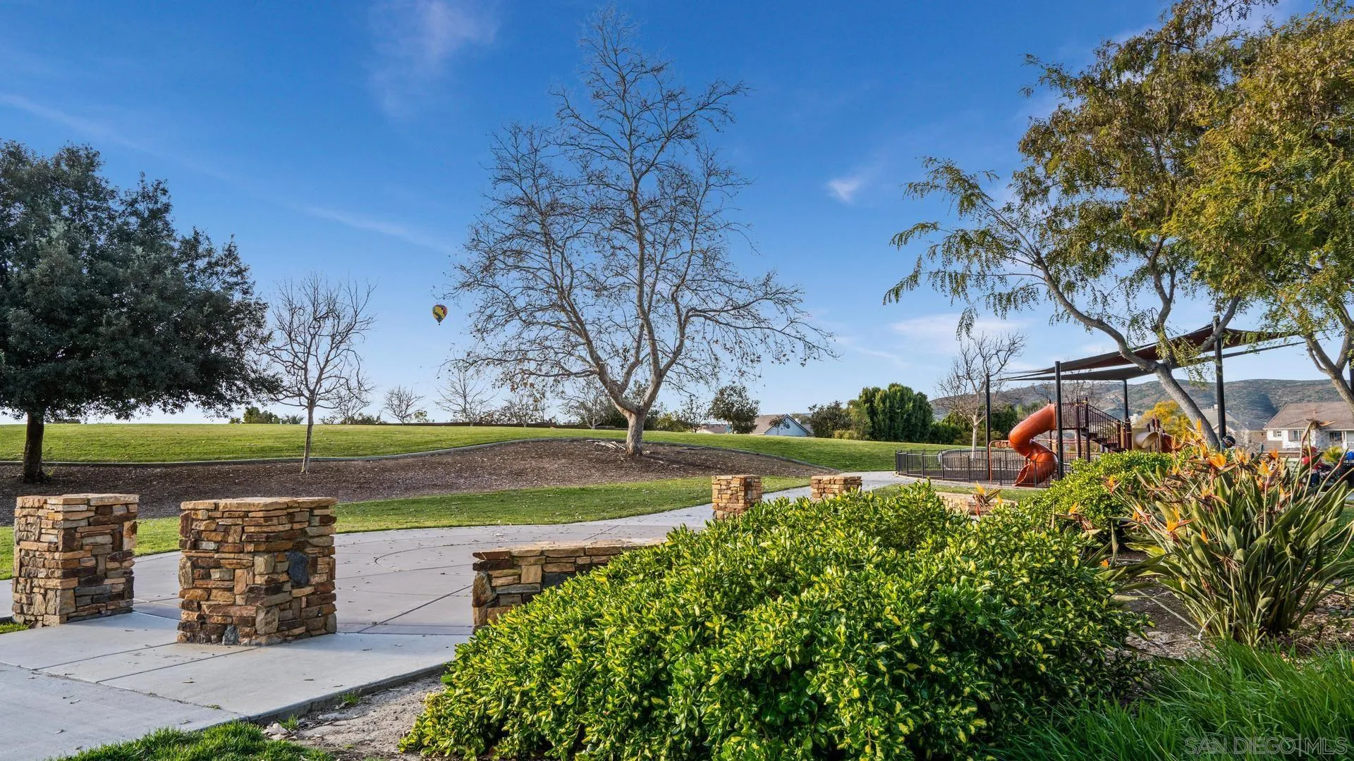 16633 Deer Ridge Road San Diego, CA 92127 - Photo 40 of 53 a view of a garden with trees
