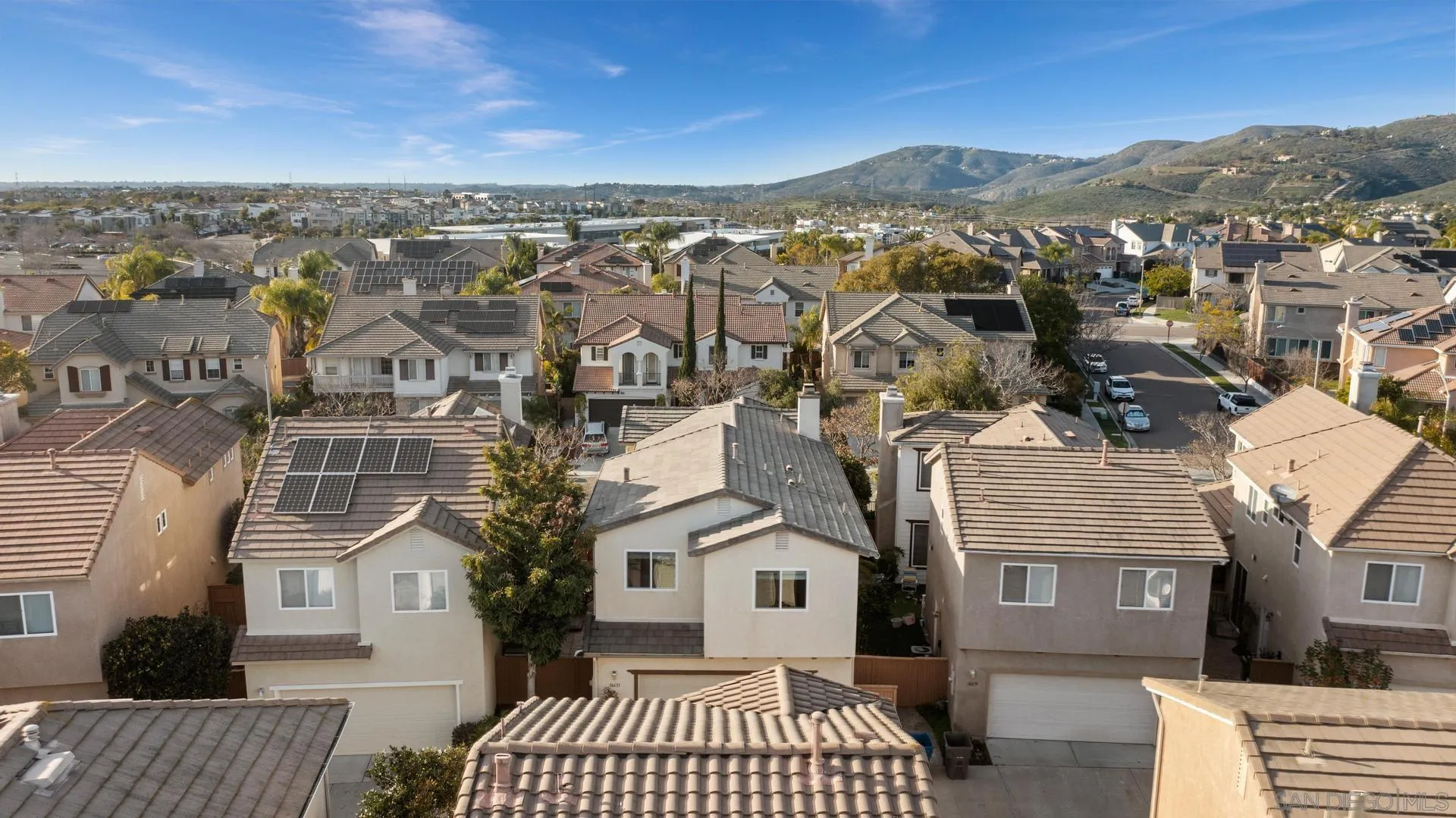 16633 Deer Ridge Road San Diego, CA 92127 - Photo 49 of 53 an aerial view of residential houses with city view