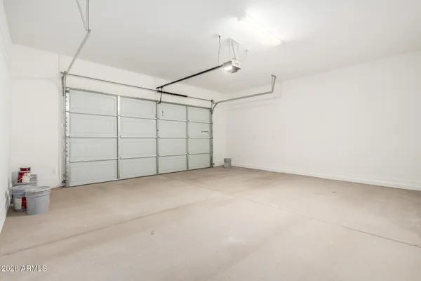 a view of a big room with windows